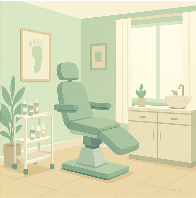 Ambiente interno da clínica